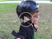 Luke Ella Rollerblading 10 February 2013